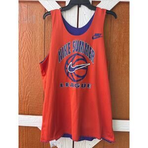 Vintage 90s Nike Summer League Reversible Jersey L/XL